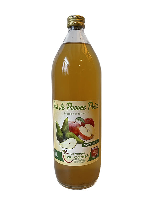 Jus de pommes et poires